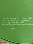 画像4: TMNT "MICHAELANGELO" 1989'S BURGER KING RAD BADGE