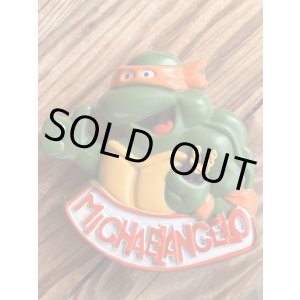 画像: TMNT "MICHAELANGELO" 1989'S BURGER KING RAD BADGE