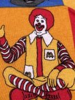 画像4: McDonald's "RONALD, GRIMACE, 🍔,HAMBERGLAR" USED PILLOW CASE 