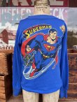 画像4: SUPERMAN KIDS VINTAGE LONG SLEEVE T-SHIRTS