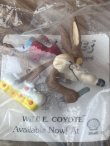 画像1: SHELL⛽️WILE E COYOTE 1990'S D.STOCK PVC FIGURE