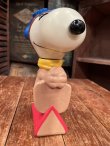 画像2: PEANUTS "FLYING ACE" 1990'S BUBBLE BATH SOAKY FIGURE