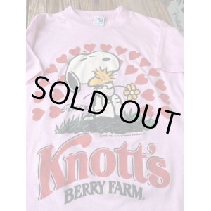 画像: PEANUTS "KNOTT'S BERRY FARM" 1980'S T-SHIRTS