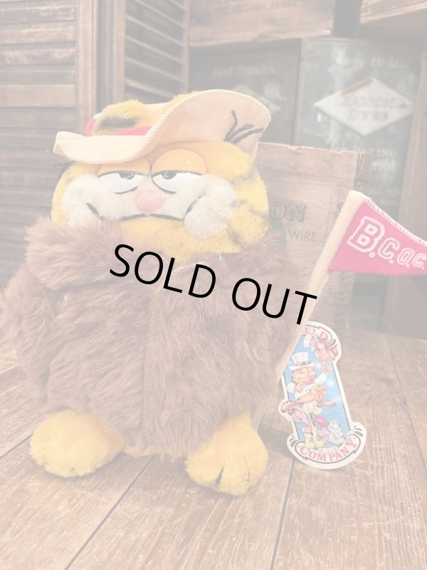 画像1: GARFIELD "B.C.O.C.🚩” DAKIN 1980'S D.STOCK PLUSH DOLL