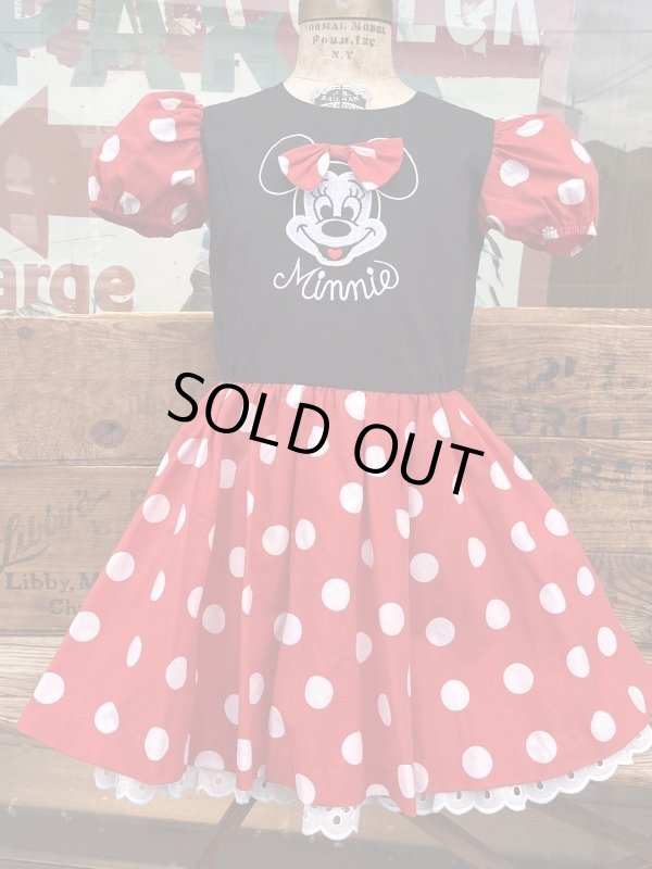 画像1: DISNEY "MINNIE MOUSE" KIDS VINTAGE DRESS 