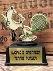 画像1: PEANUTS 1970'S "WORLD'S GREATEST TENNIS PLAYER" TROPHY 