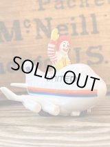 画像: McDonald's × UNITED AIRLINES " 1990'S Ronald McDonald" WHITE AIRPLANE