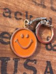 画像1: SMILE VINTAGE KEYCHAIN