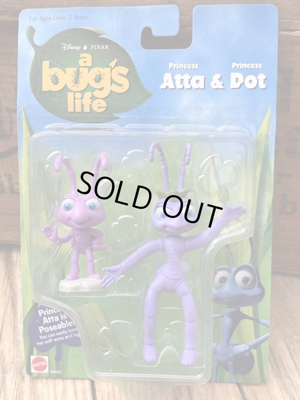 画像1: BUGS LIFE "PRINCESS ATTA & DOT" D.STOCK POSABLE FIGURE SET