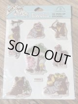 画像: EWOKS 1980'S D.STOCK PUFFY STICKER SET