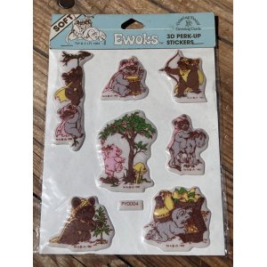 画像: EWOKS 1980'S D.STOCK PUFFY STICKER SET