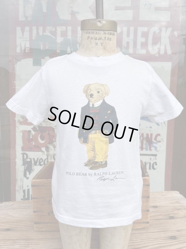 画像1: POLO BEAR RALPH LAUREN  KIDS USED T SHIRTS