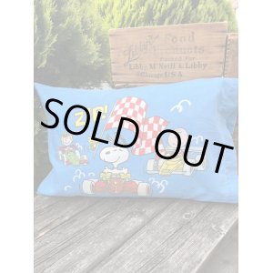 画像: PEANUTS ”MADE IN USA" VINTAGE PILLOW CASE