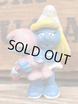 画像: SMURF ”SMURFETTE & BABY" 1980'S PVC FIGURE