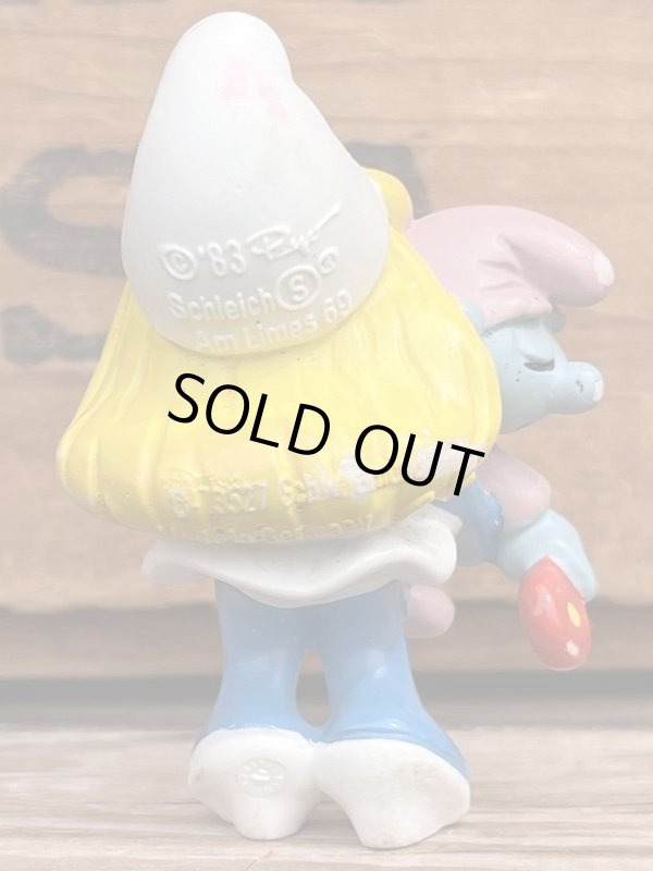 画像4: SMURF ”SMURFETTE & BABY" 1980'S PVC FIGURE