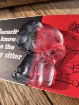 画像: SNOOPY "DETERMINED" VINTAGE CRYSTAL PAPERWEIGHT 