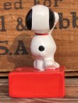 画像8: SNOOPY"EVERYBODY LOVES A WINNER" VINTAGE CERAMIC PEN HOLDER FIGURE