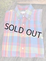 画像: GITMAN "MADE IN USA" INDIAN MADRAS B.D.SHIRTS