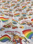 画像2: RAINBOW BRIGHT VINTAGE TWIN FLAT SHEETS