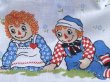 画像11: RAGGEDY ANN & ANDY VINTAGE TWIN FLAT SHEETS