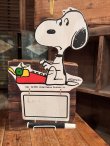 画像2: SNOOPY 1970'S WOODEN WIPE OFFS