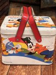 画像6: DISNEY "SKATING PARTY" 1970'S METAL CAN BAG