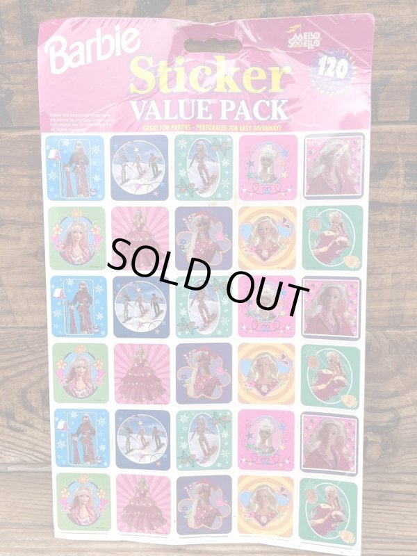 画像1: BARBIE 1996'S D.STOCK STICKER VALUE SET