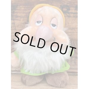 画像: THE SEVEN DWARFS "SLEEPY" VINTAGE PLUSH DOLL