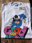 画像1: DISNEY "GRAD NIGHT'90" MADE IN USA D.STOCK "MEDIUM" T-SHIRTS