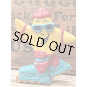 画像: CARL'S JR ☆HAPPY STAR 1990'S ROLLERBLADER TOY
