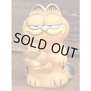 画像: GARFIELD WITH BEAR🧸 1980'S VINYL FIGURE