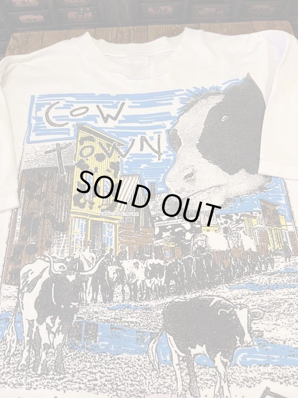 画像1: WAY OUT WEET "COW TOWN” MADE IN USA 1990”S T-SHIRTS