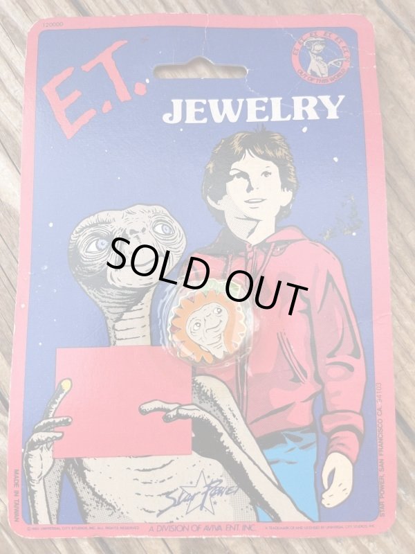 画像1: E.T. JEWELRY 1980'S D.STOCK PINS 