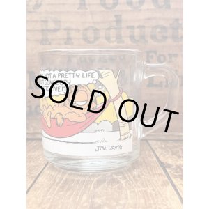画像: McDONALD'S "GARFIELD” 1980’S ANCHOR HOCKING MUG #1