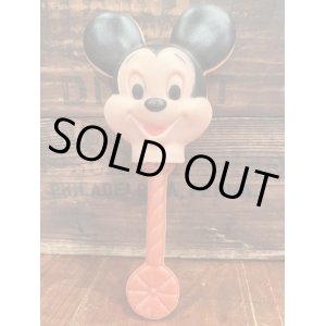 画像: MICKEY MOUSE "SUN RUBBER" 1950'S RATTLE SQUEEZE FIGURE