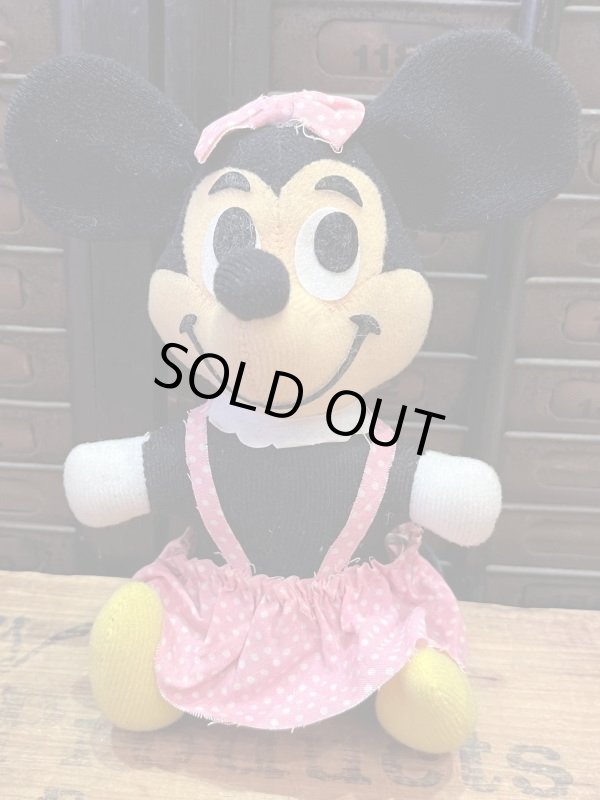 画像1: MINNIE MOUSE 1970'S PLUSH DOLL