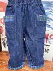 画像7: OSHKOSH "MADE IN USA" KIDS VINTAGE DENIM PANTS