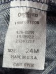 画像5: OSHKOSH "MADE IN USA" KIDS VINTAGE DENIM PANTS