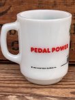 画像2: FIRE KING SNOOPY 70~80'S  "PEDAL POWER" MUG