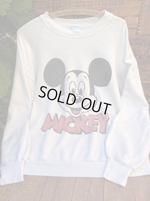 画像1: MICKEY MOUSE 1980'S SWEAT SHIRTS