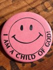 画像1: SMILE "CHILD OF GOD😋" 80'S PINBACK BUTTON