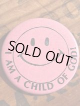 画像: SMILE "CHILD OF GOD😋" 80'S PINBACK BUTTON