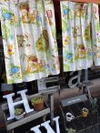 画像1: WINNIE THE POOH VINTAGE WINDOW CURTAIN SET