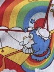 画像10: RAINBOW BRIGHT VINTAGE TWIN FLAT SHEETS