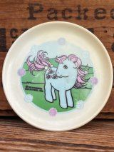 画像: MY LITTLE PONY "G1" 1980'S "MADE IN ITALY" SMALL PLATE #3