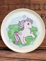 画像: MY LITTLE PONY "G1" 1980'S "MADE IN ITALY" MEDIUM PLATE #2