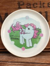 画像: MY LITTLE PONY "G1" 1980'S "MADE IN ITALY" SMALL PLATE #2