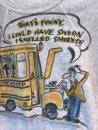 画像5: SCHOOL BUS SMELLED SMOKED  "MADE IN USA" HAND-PAINTED SWEAT SHIRTS