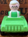 画像2: FISHER PRICE VINTAGE "GREEN" CAR ＋TOTS SET