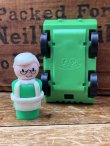 画像5: FISHER PRICE VINTAGE "GREEN" CAR ＋TOTS SET